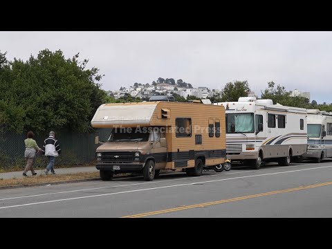 San Francisco to ban homeless people from living in RVs