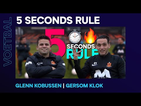 5 SECONDS RULE ⏱️ 🔥 | Gersom Klok & Glenn Kobussen (HHC Hardenberg)