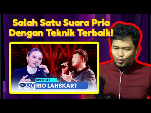RIO LASKART - TEGANYA KAU (Lyodra) SPEKTA 1 - INDONESIAN IDOL 2026 [REACTION]