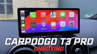 CarPodGo T3 Pro 2025 Unboxing: 60FPS Wireless CarPlay/Android Auto Upgrade for ANY Car!
