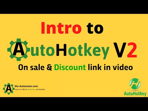Course: Intro to AutoHotkey in v2 | Save big