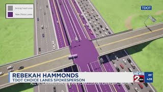 TDOT seeks public input on choice lanes