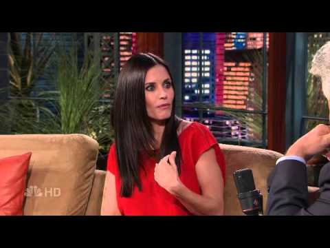 Courtney Cox talking about Vincent Gallo on Leno 2007