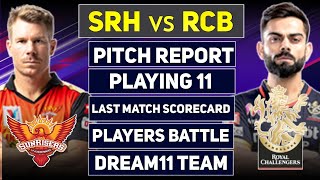 SRH vs BLR Dream11 Prediction | SRH vs RCB Dream11 Prediction | MA Chidambaram Stadium Pitch Report