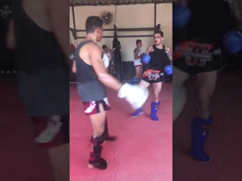 SPARRING MUAY THAI Pedro Novaes x Luciano boi