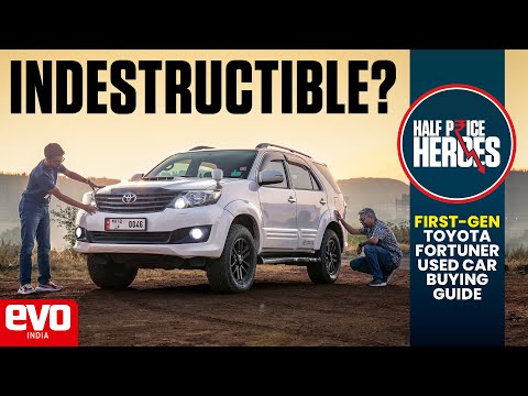 2009 Gen 1 used Toyota Fortuner buying guide | Half Price Heroes | @evoIndia