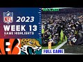 Cincinnati Bengals vs Jacksonville Jaguars FULL GAME Week 13 | NFL Highlights 12/4/2023