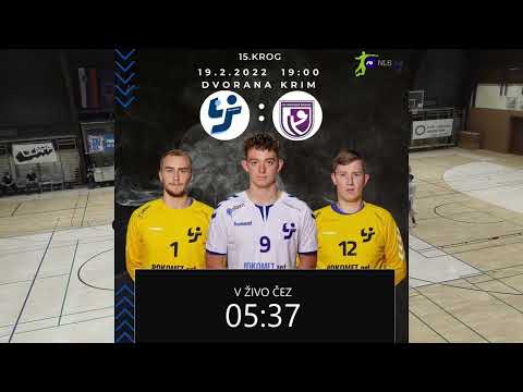 15. KROG - 2021/2022: 1.A DRL - MOŠKI: MRK LJUBLJANA : RK MARIBOR BRANIK