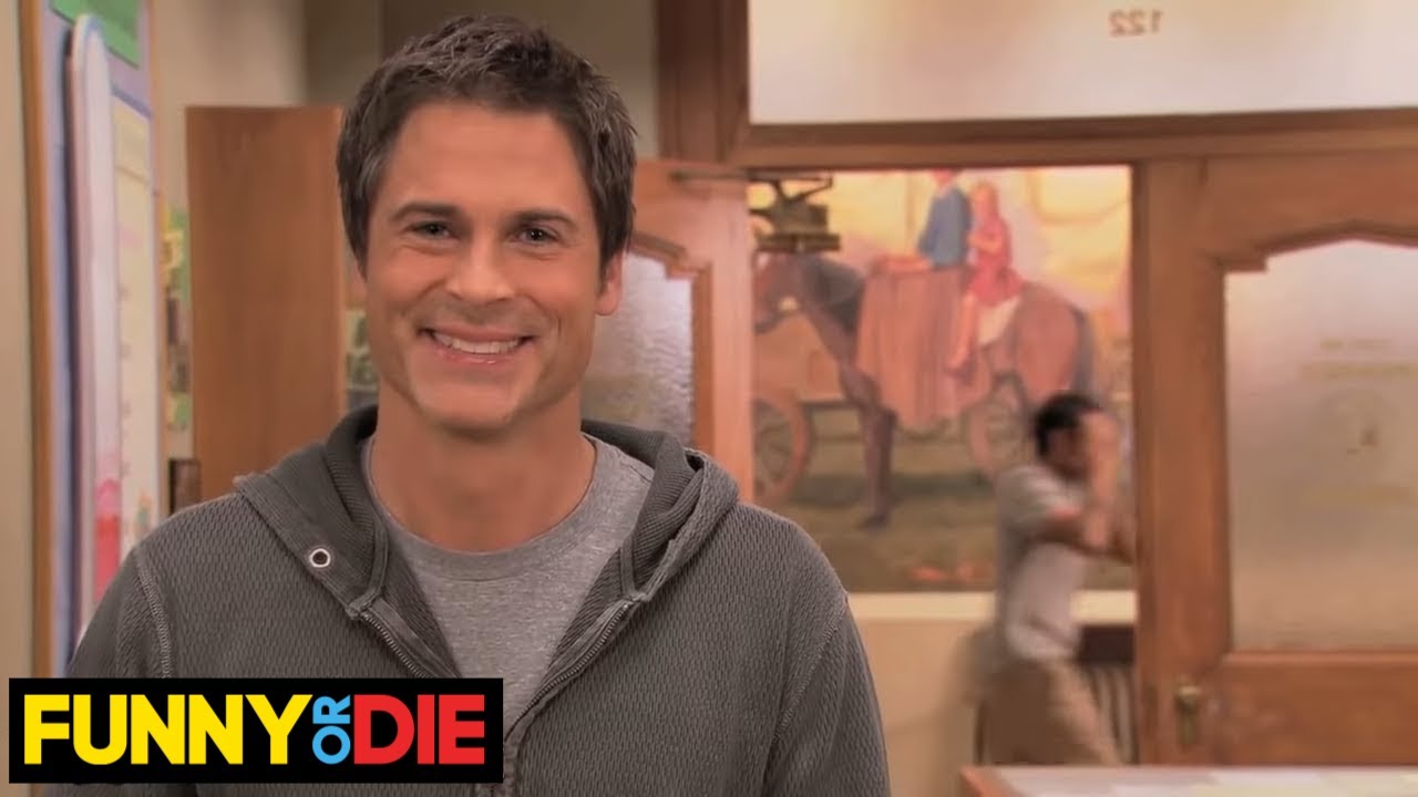 Rob Lowe Goes Nuts - YouTube