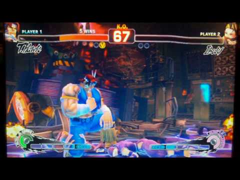SSF4 Launch Day Tournament - Sendo (T. Hawk) v LiquidLogic (Ibuki)
