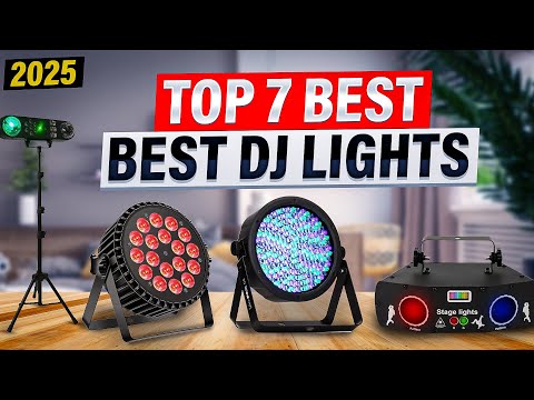 Best DJ Lights 2025 - The Only TOP 7 You Should Consider Today!