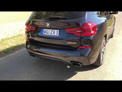 BMW X3 G01 M40i 2018 M-Performance Exhaust Sound