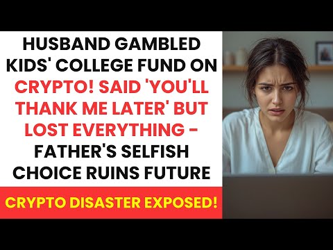 You'll Thank Me Later, My Husband Said — After Investing Our Kids' College Fund In Crypto