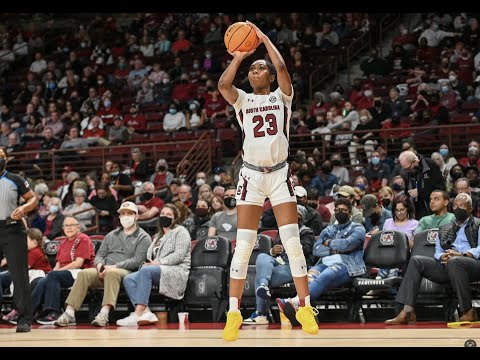 Bree Hall I Spot Up & Pull-Up, Mid-range & Threes I South Carolina 22/23 - WNBA Draft '25 Prospect