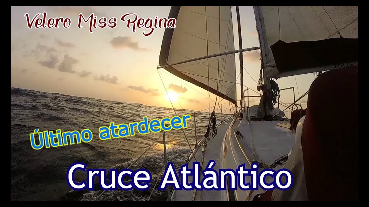 Atlantic Crossing. Last sunset