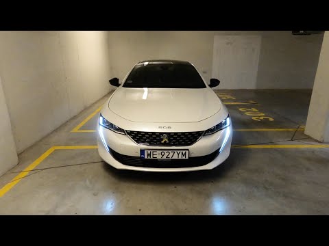 2020 Peugeot 508 HYbrid GT - FULL LED lights effects, ambient lighting, i-Cockpit presentation
