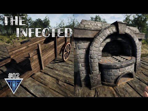Cart and Brick Forge #02 | The Infected Gameplay | One of the best survival games' newest update!