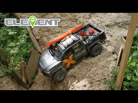 Element Knightrunner making the RC course look easy...