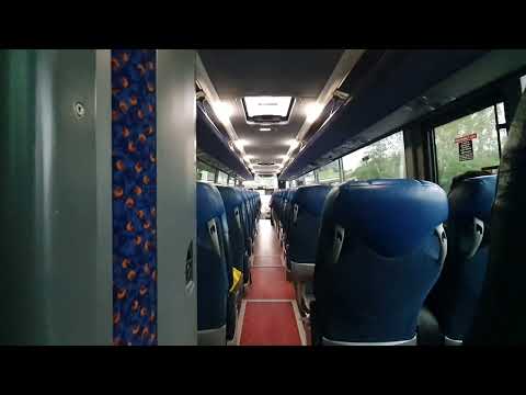 **THRASH** Stagecoach East Scotland Volvo B13RT Plaxton Elite 54144 (YX63 NFC) Route X24