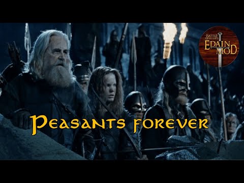 Peasants will always be a good unit | Edain Mod 4.6.1 Battle for Middle Earth 2 Gameplay