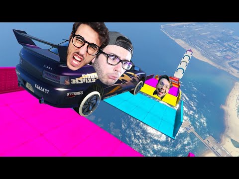 LA RAMPA 96969696% INCREDIBILE MULTIVEICOLO contro STEF PHERE e BADDI - GTA 5
