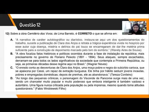 Resolução ACAFE inverno 2022 - Questão 12: Cemitério dos Vivos