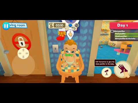 Mother Simulator Day 1 Gameplay //Mother Simulator Family life Game