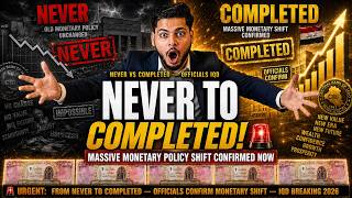 FROM NEVER TO COMPLETED: Officials Confirm Massive Monetary Policy Shift! 🚨 Iraqi Dinar News