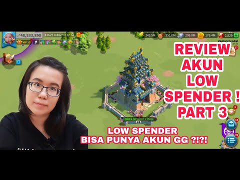 REVIEW AKUN KING KINGDOM 1625 PART - 3 | AKUN LOW SPENDER BISA PUNYA THEMA CITY LEGEND ROK INDONESIA