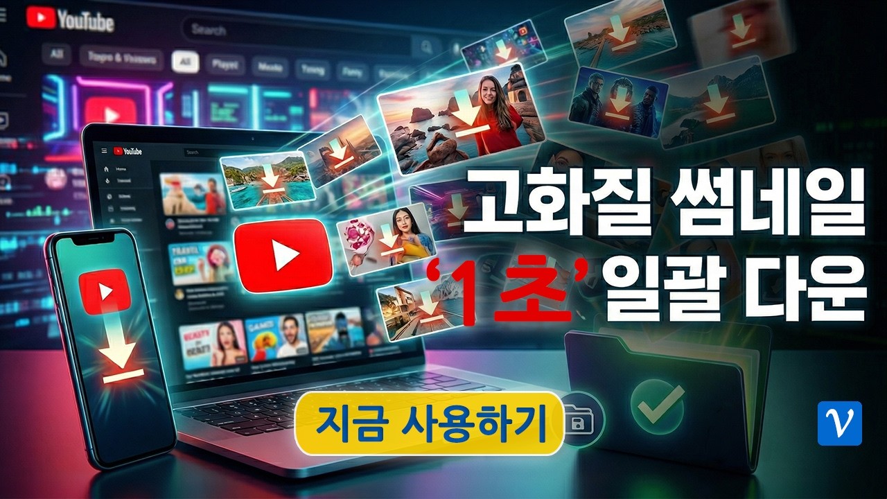 유튜브 썸네일 고화질 추출 가이드: 일반 영상 및 쇼츠(Shorts) 원본 저장법