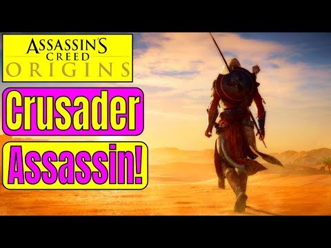 CRUSADER ASSASSIN! ASSASSIN'S CREED ORIGINS Xbox One Walkthrough | Curse of the Pharaohs DLC