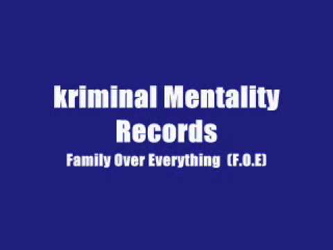Kriminal Mentality Records [F.O.E]