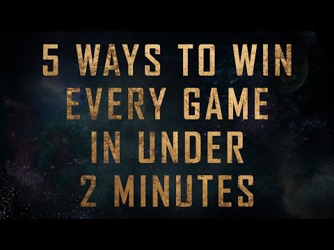 5 Ways to Win Every Game in Under 2 Minutes: Starcraft 2