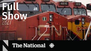 CBC News: The National | New railway strike threat