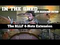 IN THE SHED Ep14 JAZZ DRUMMING The RLLF 4 Note Extension