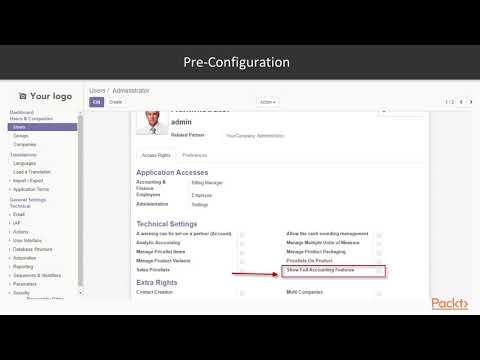 Odoo 11 for Business The Course Overview | packtpub com