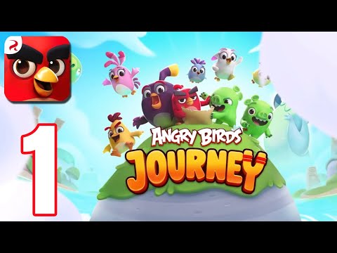 Angry Birds Journey Gameplay Walkthrough Part 1 - Tutorial (iOS,Android)