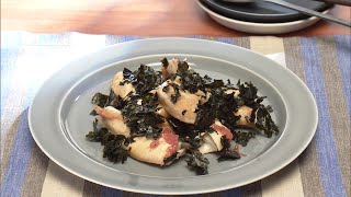 【3分クッキング公式】レンチンささ身の梅のりあえ／にらとえのき茸のスープ