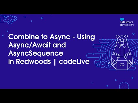 Combine to Async - Using Async/Await and AsyncSequence in Redwoods | codeLive