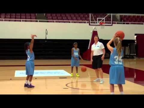 Shooting Drills for Youth Basketball | Form Shooting by Tara VanDerveer