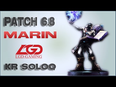 LGD MaRin | Ryze Top | Patch 6.8 | KR SoloQ | Full game