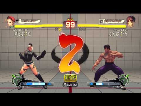 ACQUA0316 [Cammy] Vs Ryukichikun [Fei Long] SSF4 Arcade Edition 2012 XBL