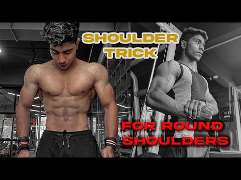 ONLY ONE EXERCISE FOR ROUND SHOULDERS
