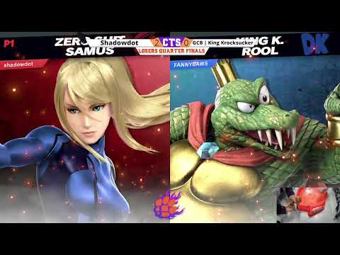 Clocktower Smash 122 - LQ - Shadowdot (Zero Suit Samus) vs. GCB | King Krocksucker (King K. Rool) -