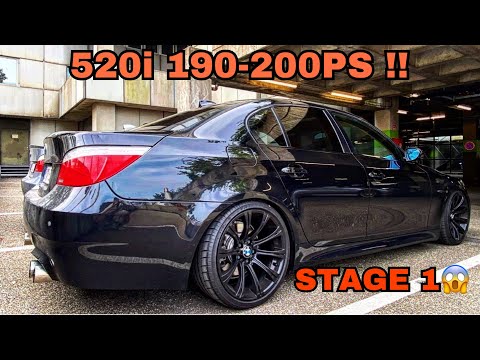 DER BMW E60 BEKOMMT STAGE 1 SOFTWARE !! | KNALLEN AUS DEM AUSPUFF! MEHR FAHRSPAß ! | BMW E60