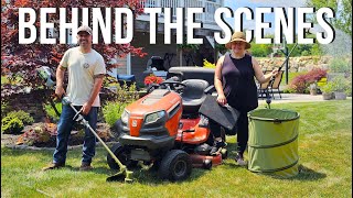 Maintaining a Yard & Garden. How We Get It All Done.