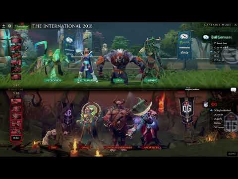 [EN] OG vs Evil Geniuses BO2 - The International 2018 Group Stage Day 2