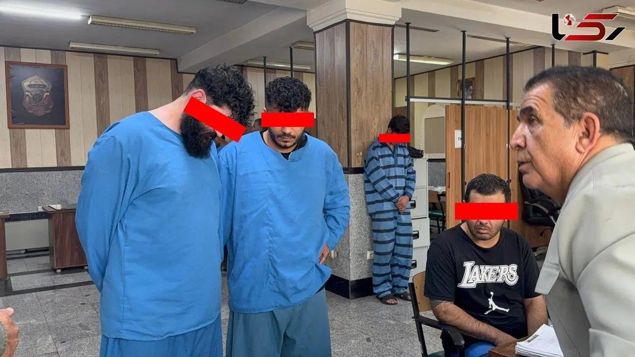 لحظه مواجهه حضوری دکتر ربوده شده با گروگانگیران در پلیس آگاهی تهران