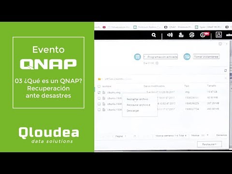 03 - ¿Qué es un QNAP? Recuperación de desastres