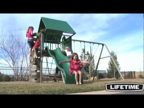 Lifetime Clubhouse Swing Set (Earthtone) Epic Swingset Review